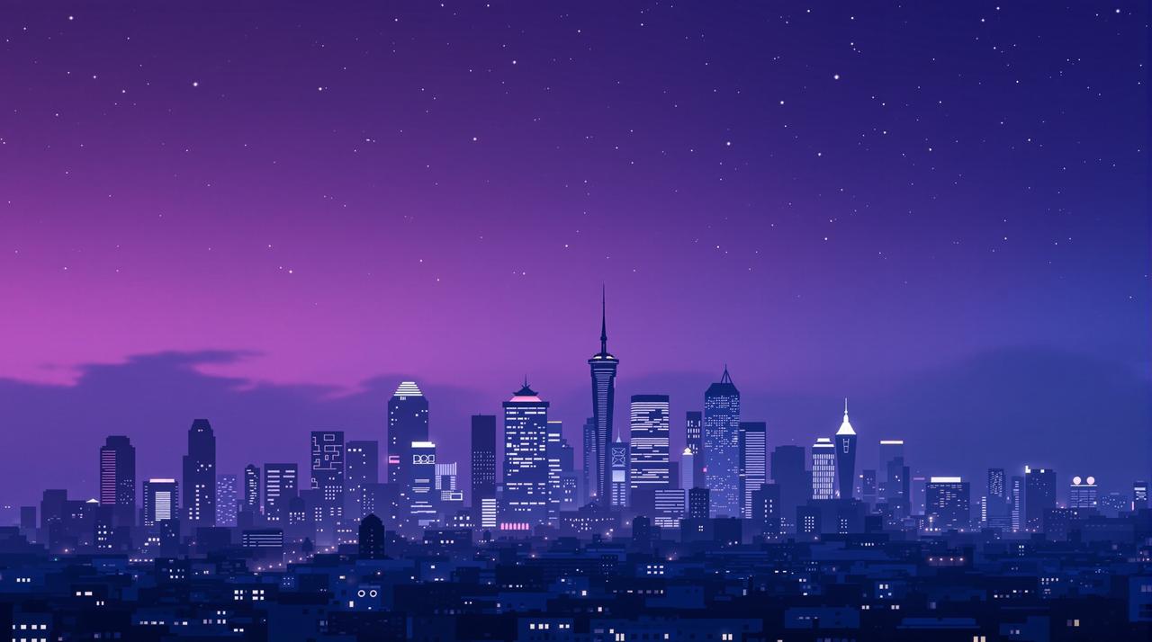 夜城轮廓